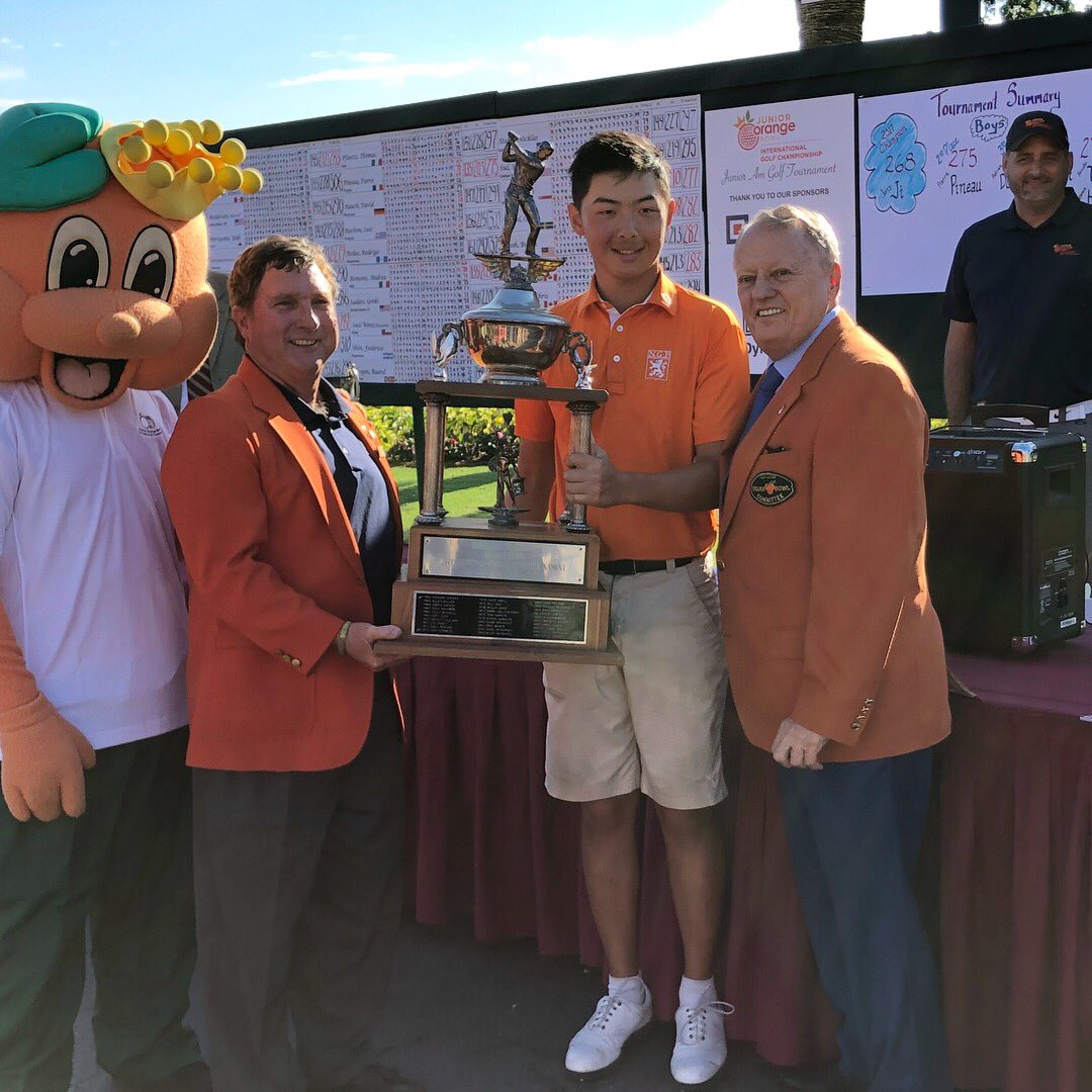 Jerry Ji wint de Junior Orange Bowl in Florida • Golf.nl